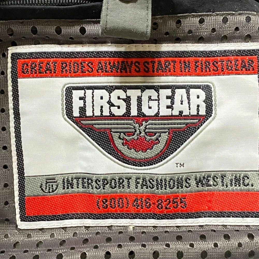 First Gear Mens Kilimanjaro Hypertex Padded Heavy Motorcycle Jacket Size 2XLT - Picture 8 of 14